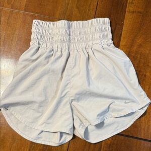 Nike Women's Cream Athletic Shorts